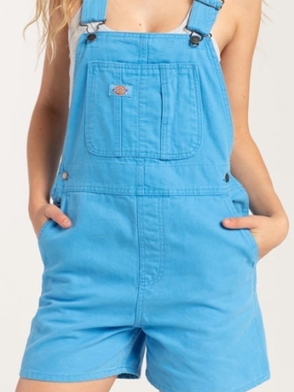 Dickies relaxed fit shortalls in a size large